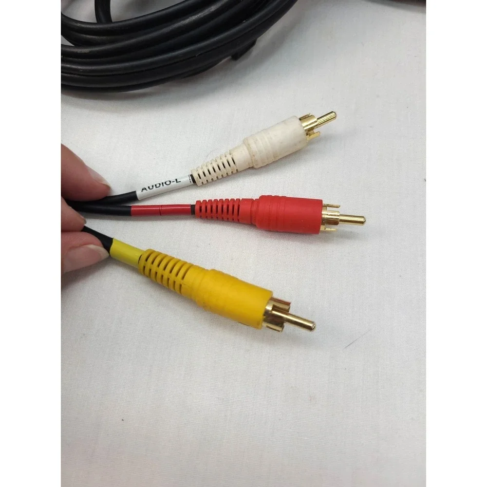 3 RCA Audio Video AV Cable 12' 3RCA L+R+V HDTV DVD